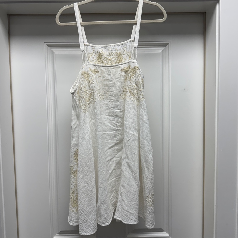 Free People Intimates Cream Lace Detail Dress - Picture 8 of 11